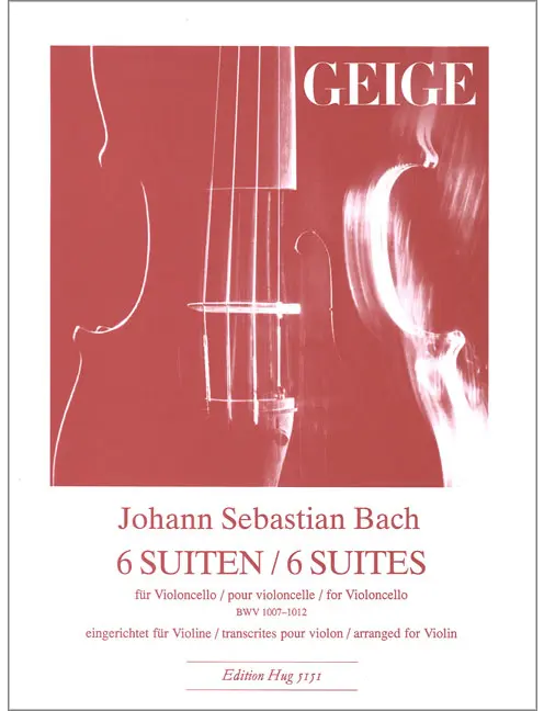 6 Suiten BWV 1007-1012
